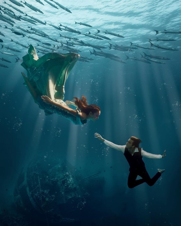 underwater photoshoot oleh fotografer Martha Suherman