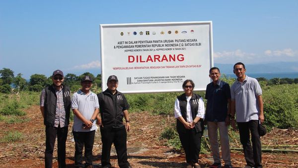 Satgas BLBI Sita Lagi Tanah Obligor BLBI Luas Banget! Ini Potretnya