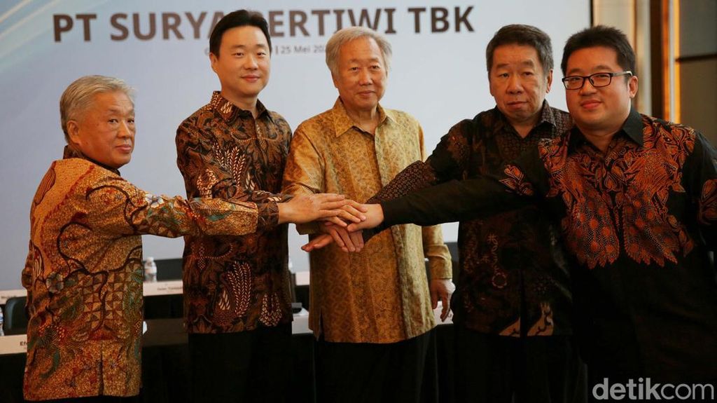 Surya Pertiwi Bagikan Deviden Rp 135 M Surya Pertiwi Bagikan Deviden Rp 135 M