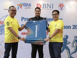 BNI-Ikatan Alumni UI Gelar Half Marathon di Lintasan Steril Kendaraan