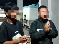 2 Pelaku Curanmor di Blitar Ditangkap Lalu Dihukum Nyanyi Garuda Pancasila