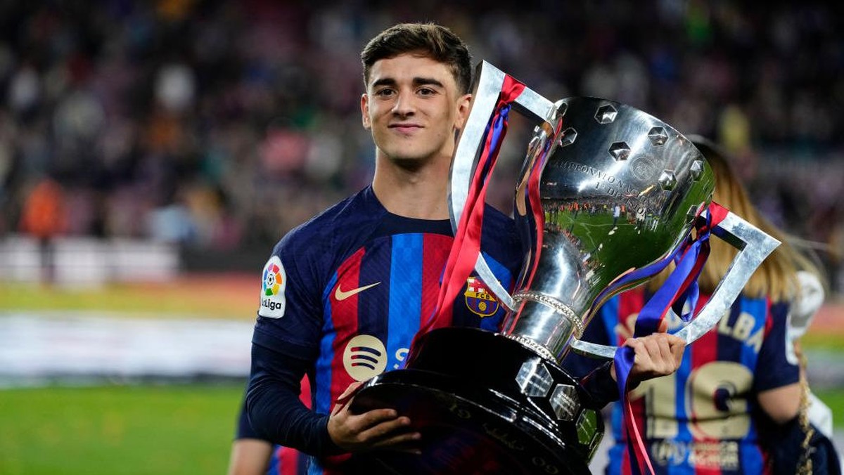 Gavi masih menjadi incaran Paris Saint-Germain, (Foto: NurPhoto via Getty Images/NurPhoto)