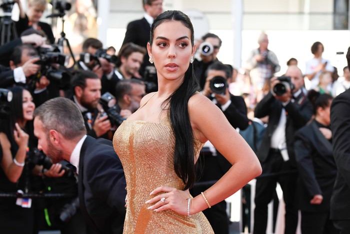 CANNES, FRANCE - MAY 25: Georgina Rodriguez attends the 