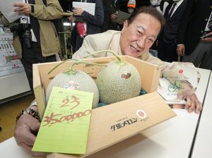 Gokil! Sepasang Melon Yubari Terjual Rp 374 Juta dalam Lelang Terbaru Gokil! Sepasang Melon Yubari Terjual Rp 374 Juta dalam Lelang Terbaru