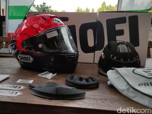 Helm Shoei Marc Marquez Dijual di Indonesia, Harganya Rp 14 Jutaan! Helm Shoei Marc Marquez Dijual di Indonesia, Harganya Rp 14 Jutaan!