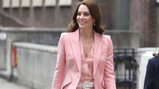 LONDON, ENGLAND - MAY 25: Catherine, Princess of Wales visits the Foundling Museum at The Foundling Museum on May 25, 2023 in London, England. The Princess of Wales is carrying out engagements in London to highlight the effects of nurturing relationships in early childhood. (Photo by Neil Mockford/GC Images)