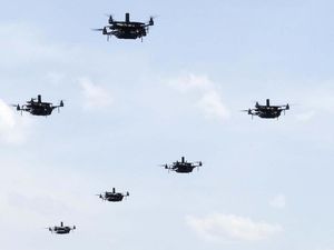 Drone Mata-mata Korsel Tabrak Helikopter, Picu Kebakaran Drone Mata-mata Korsel Tabrak Helikopter, Picu Kebakaran