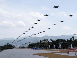 Korsel Pamer Drone Saat Latihan Militer Bareng Amerika Serikat Korsel Pamer Drone Saat Latihan Militer Bareng Amerika Serikat