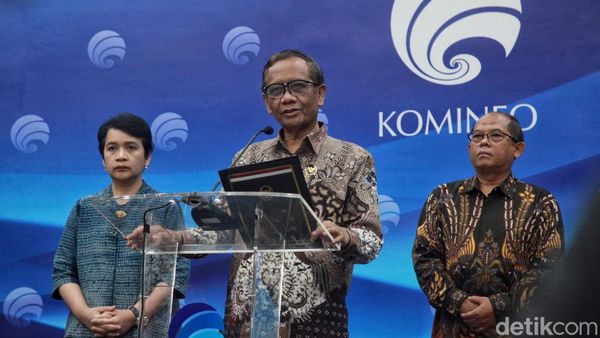 Mahfud MD Sampaikan Hasil Seleksi Jabatan Dirut BAKTI Kominfo