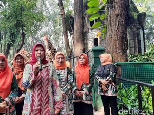 Ragunan Kedatangan Sepasang Komodo, Istri Heru Budi Beri Nama Polita dan Juma