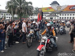 Ribuan Pemoge Konvoi Bandung-Pangandaran, Emil Minta Tak Arogan