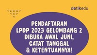 Infografis: Catat! Pendaftaran LPDP 2023 Gelombang 2 Dibuka Awal Juni