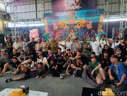 55 Seniman Grafiti dari15 Negara Beraksi di Karanganyar Mulai Malam Ini