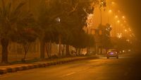 Potret Kota di Irak Berubah Jadi Oranye Gegara Badai Pasir