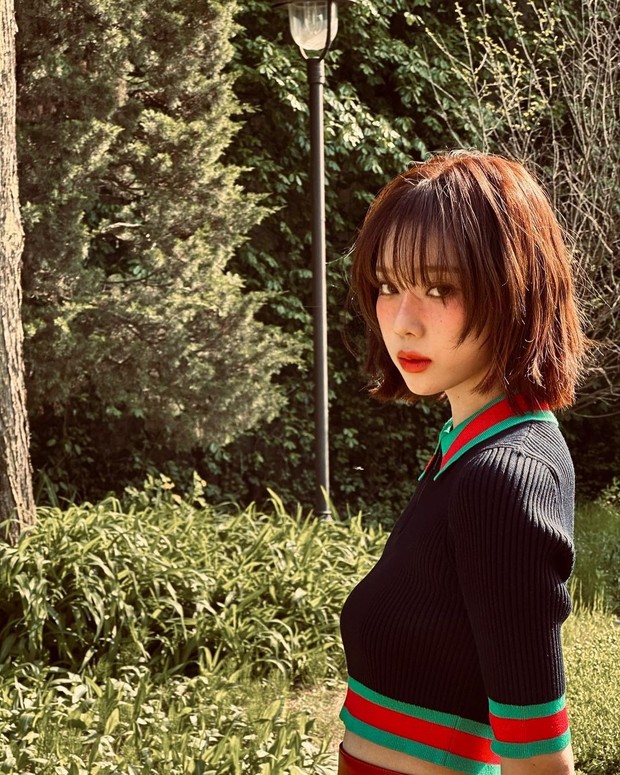 Potret postingan Instagram Winter aespa