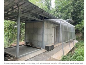 Pertama di Dunia! Rumah dari Beton Campuran Popok Bayi Hasil Riset Ilmuwan RI Pertama di Dunia! Rumah dari Beton Campuran Popok Bayi Hasil Riset Ilmuwan RI
