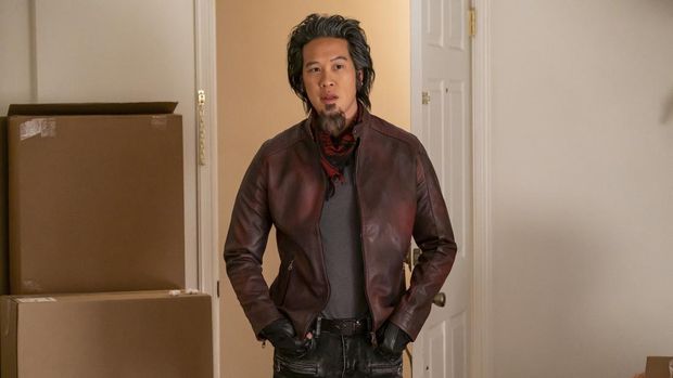 Serial American Born Chinese (2023) Leonard Wu dalam serial American Born Chinese.