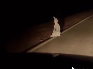 Viral, Prank Pocong di Jalanan Batam Bikin Resah Pengendara