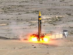 Kantor Netanyahu Diserang Rudal Balistik Iran