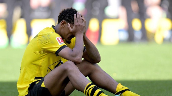 Borussia Dortmund DORTMUND - Sebastien Haller of Borussia Dortmund after the Bundesliga match between Borussia Dortmund and 1 FSV Mainz 05 at the Signal Iduna Park on May 27, 2023 in Dortmund, Germany. AP | Dutch Height | GERRIT OF COLOGNE (Photo by ANP via Getty Images)