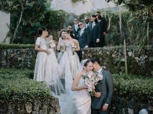 Foto: Penampilan Enzy Storia Gelar Pernikahan di Bali, Pakai Gaun Korset