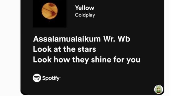 Meme Kocak Aldi Taher Bikin Ngakak: Assalamualaikum Look at The Stars