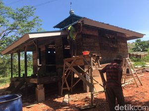 Musala di TPA Batam Dibangun Pakai Daur Ulang Limbah Plastik