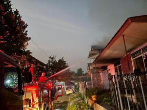 Kebakaran Rumah di Semarang Selatan, Penghuni Tewas Terpanggang