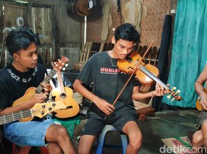 Keren! Biola-Ukulele Asal Perbukitan Menoreh Ini Tembus Pasar Eropa