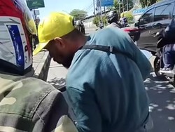 Heboh Pria Bertopi Kuning Bikin Ulah di Bandung Barat