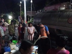 Ratusan Sumur Warga Selopuro Blitar Kering Dampak Dam Sungai Lekso Rusak