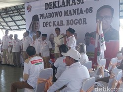 JoMan Bogor Deklarasi Jadi Prabowo Mania 08, Ingatkan Pesan Jokowi