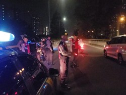 Cegah Kejahatan Jalanan, Polisi Gelar Patroli Skala Besar di Jakbar