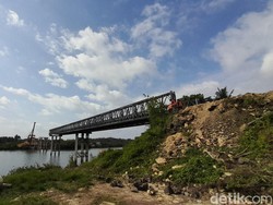 Jembatan Bailey Penghubung Jalan Cijulang-Pantai Batukaras Dibongkar