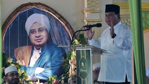 Momen Prabowo Hadiri Haul ke-10 Habib Munzir