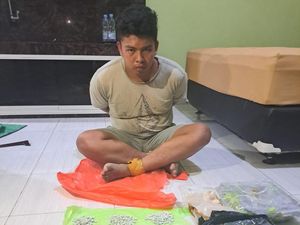 Petani di Sidrap Jadi Kurir Narkoba Ditangkap, 1.000 Butir Ekstasi Diamankan