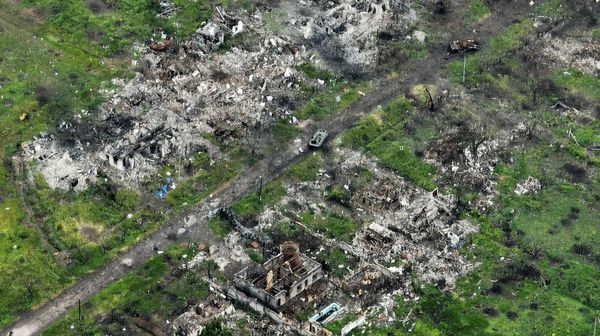 Penampakan Rumah Warga Hancur Akibat Perang Rusia-Ukraina