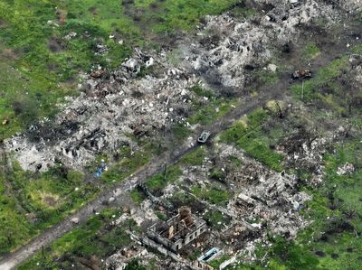 Penampakan Rumah Warga Hancur Akibat Perang Rusia-Ukraina