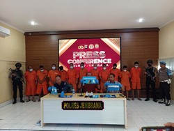 11 Tersangka Penyalahgunaan Narkotika di Jembrana Ditangkap