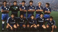 Di LaLiga, ada Real Madrid yang memegang rekor juara lima musim beruntun pada 1986-1990. Sampai sekarang, belum ada lagi yang menyamai capaian itu. Bisa menebak wajah-wajah di atas, detikers? Foto: Dok. Bayern Munich