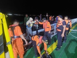 Tim SAR Update Kapal Mati Mesin di Konawe: 53 Penumpang-9 ABK Dievakuasi