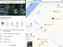 Google Maps Bingung Beri Nama Gedung Mangkrak 20 Tahun di Ngagel Surabaya