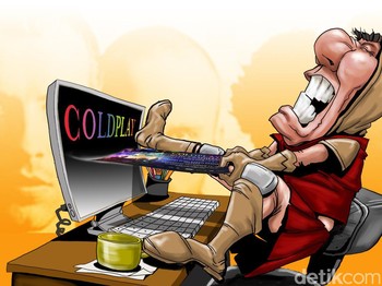 Modus Sindikat Tiket Coldplay