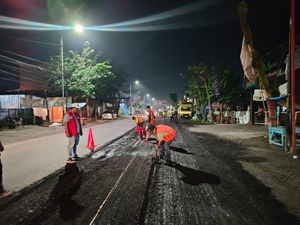 3 Jalan di Medan yang Diambil Alih Bobby dari Gubsu Edy Mulai Diperbaiki