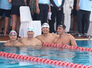 Ketum PRSI Puji 1st NIKA Masters Swimming Championship 2023 Ketum PRSI Puji 1st NIKA Masters Swimming Championship 2023