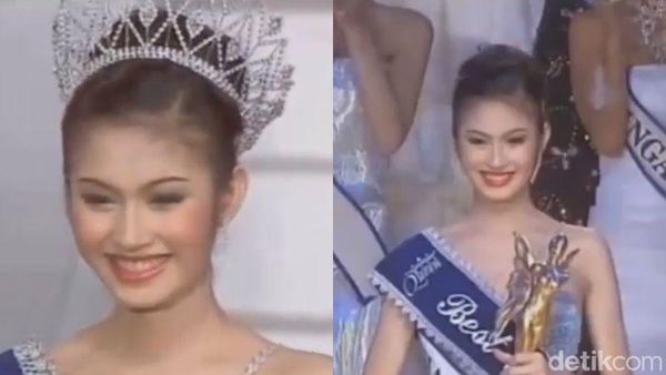 10 Potret Nong Poy Ikut Kontes Waria Miss International Queen 2004