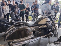 Penampakan Moge yang Serempet Santri Miftahul Huda Ciamis