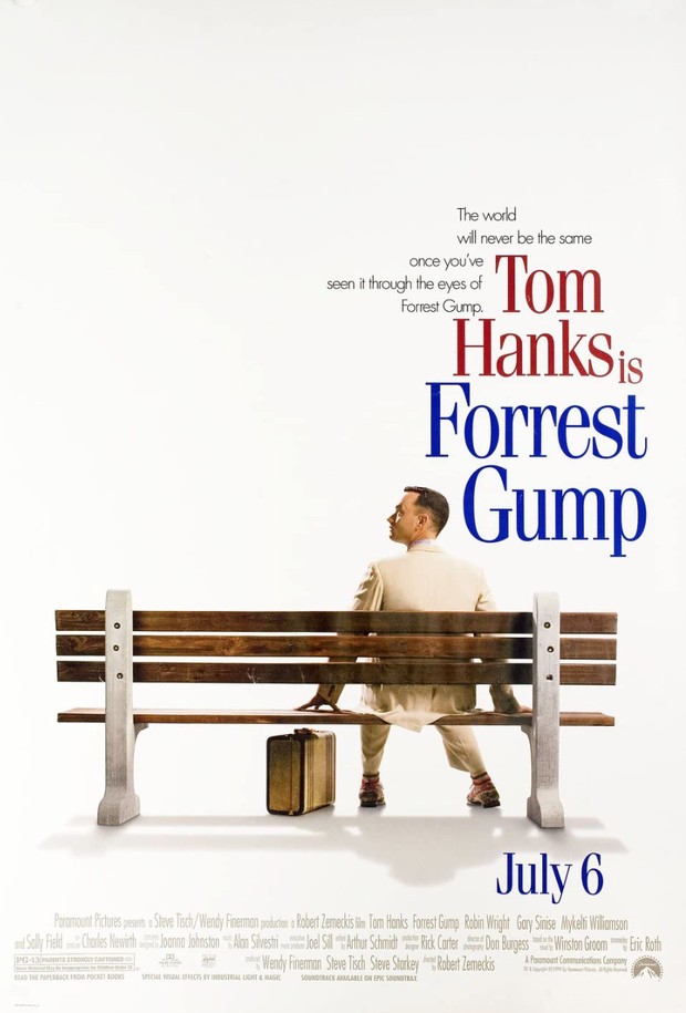 Poster film Forrest Gump/Foto:Imdb Poster film Forrest Gump.