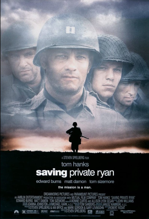 Poster film Saving Private Ryan/Foto:IMBD Poster film Saving Private Ryan.