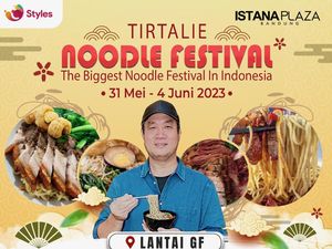 Pecinta Mie Merapat, Tirta Lie Noodle Festival Bakal Mampir di Bandung